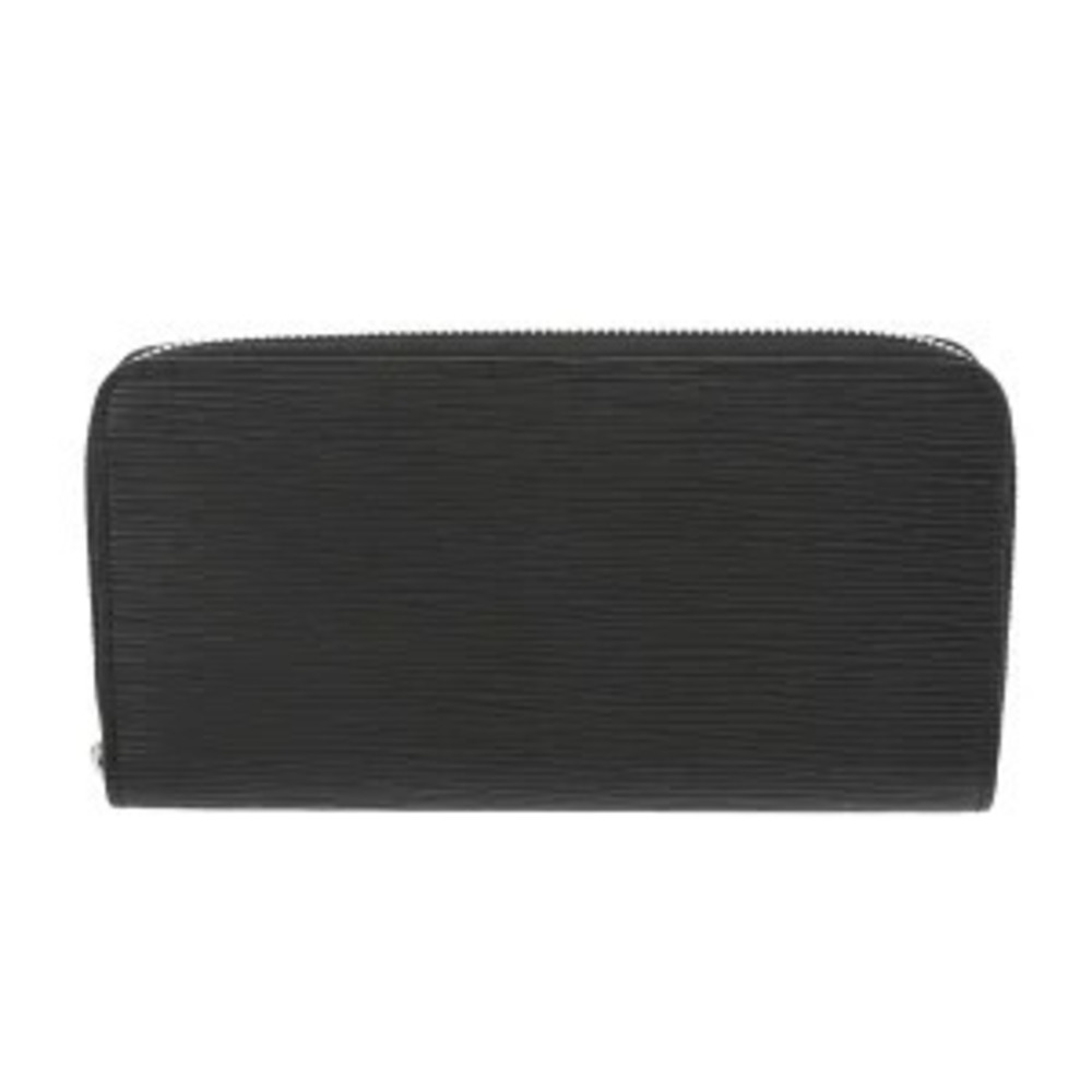 Louis Vuitton Epi Zippy Wallet Noir Black Leather Long